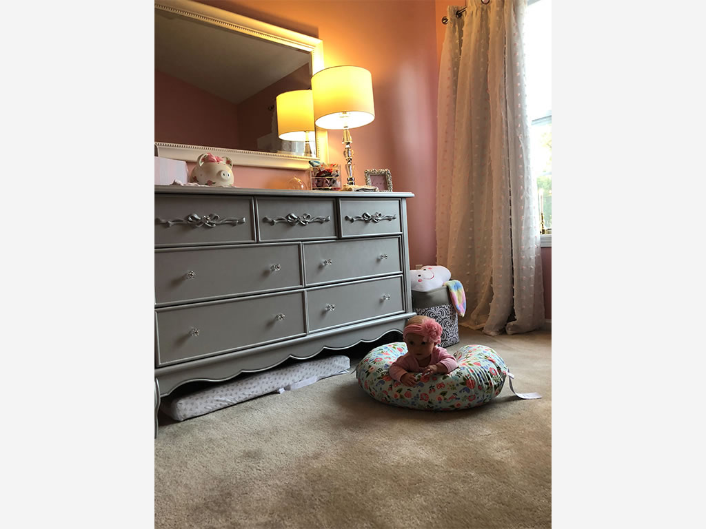 Evolur Aurora Double Dresser in Nichole Kotarski Charlotte