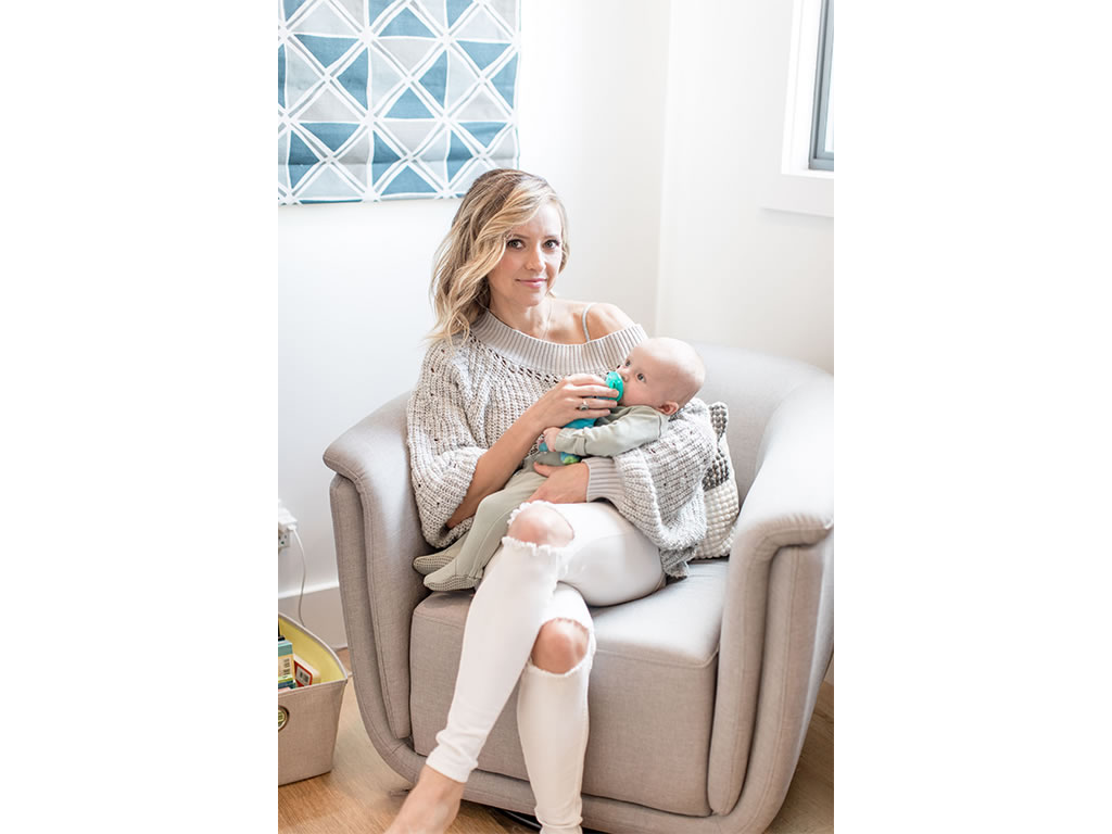Christine Lakin's Modern Maddox Nursery for Baby Baylor Pic 3