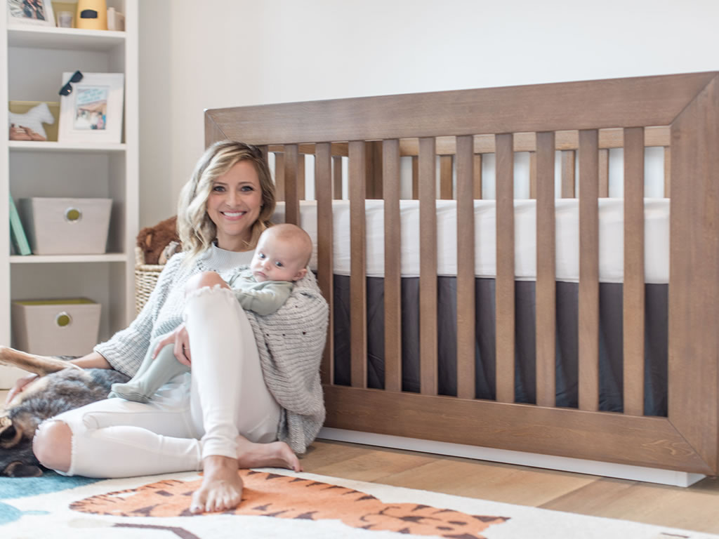 Christine Lakin's Modern Maddox Nursery for Baby Baylor View 1