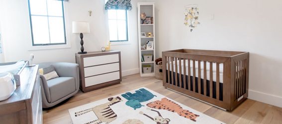 Celebrity mom Christine Lakin’s modern nursery
