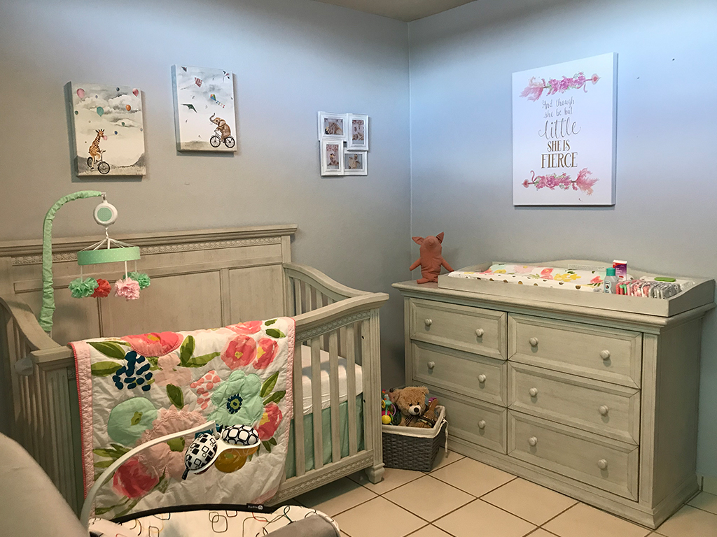 evolur storm grey dresser Santa Fe Nursery Furniture Collection - Santa Fe Bedroom Set