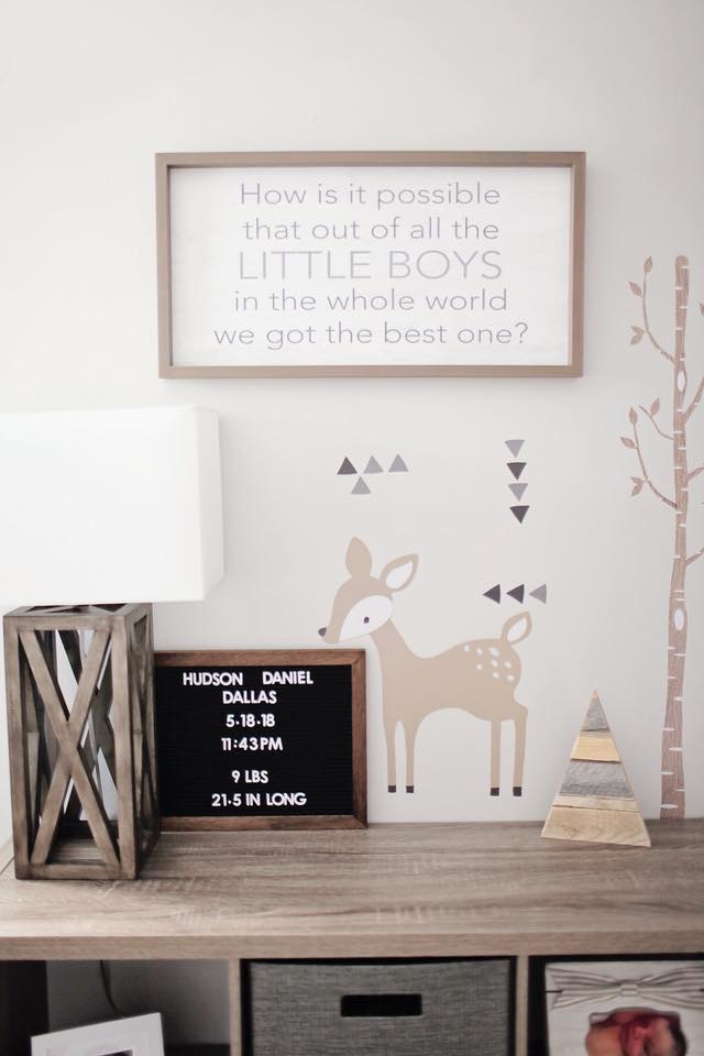 Dream On Me Bailey Crib Chelsie Baby Nursery Wall Art