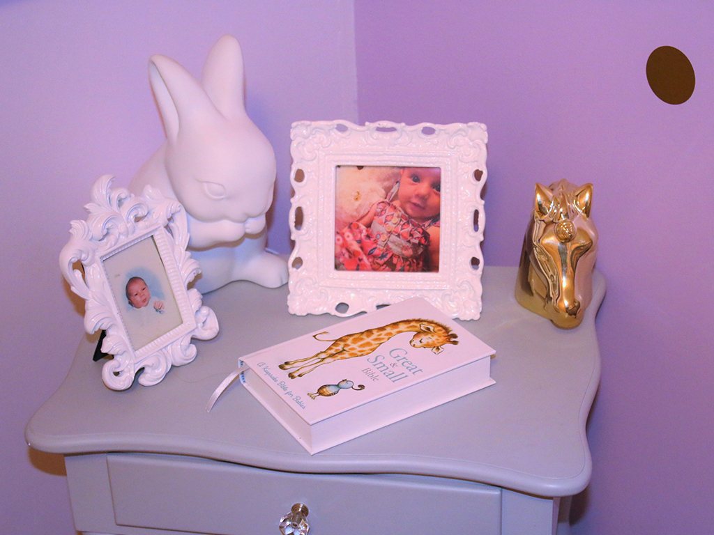 Baby Lilith’s charming Evolur Aurora Nursery Image 4