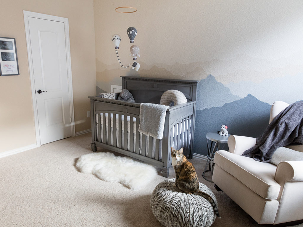 Let him sleep for when he wakes, he will move mountains - with the Santa Fe Nursery Collection