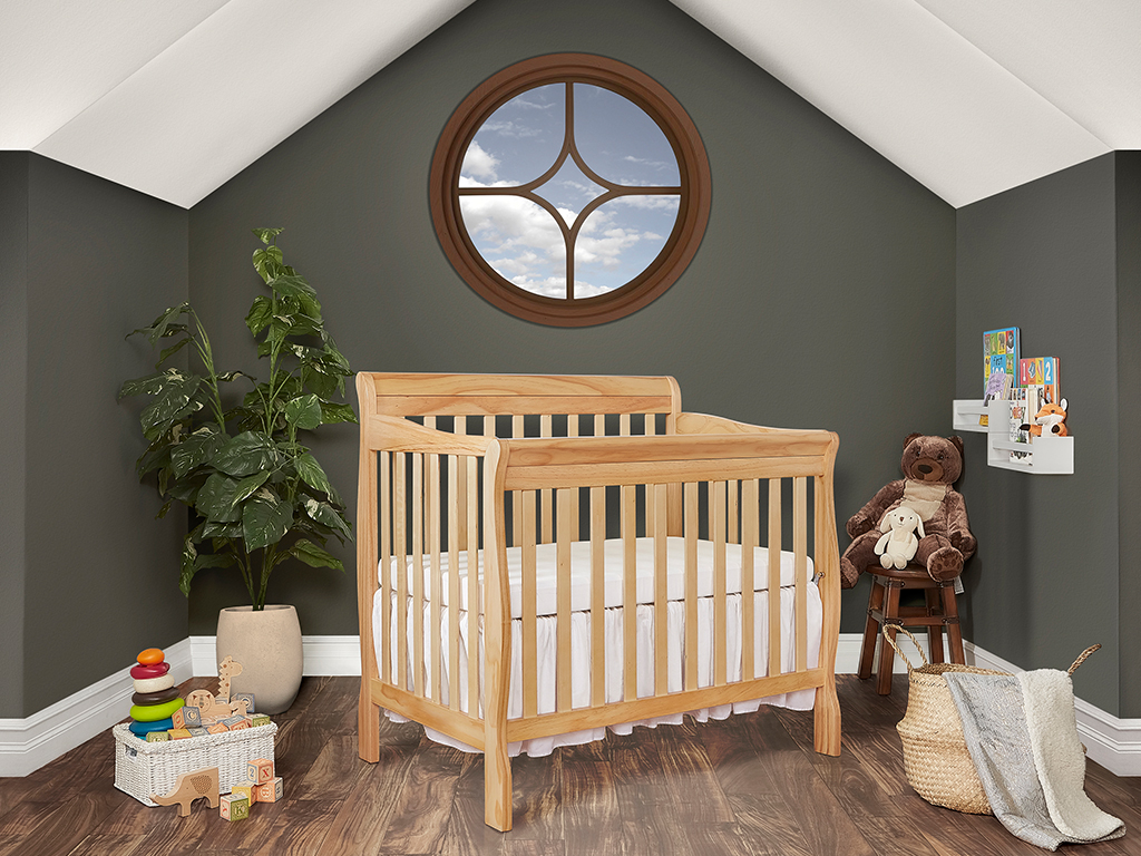Dream On Me Aden 4 in 1 Convertible Mini Crib