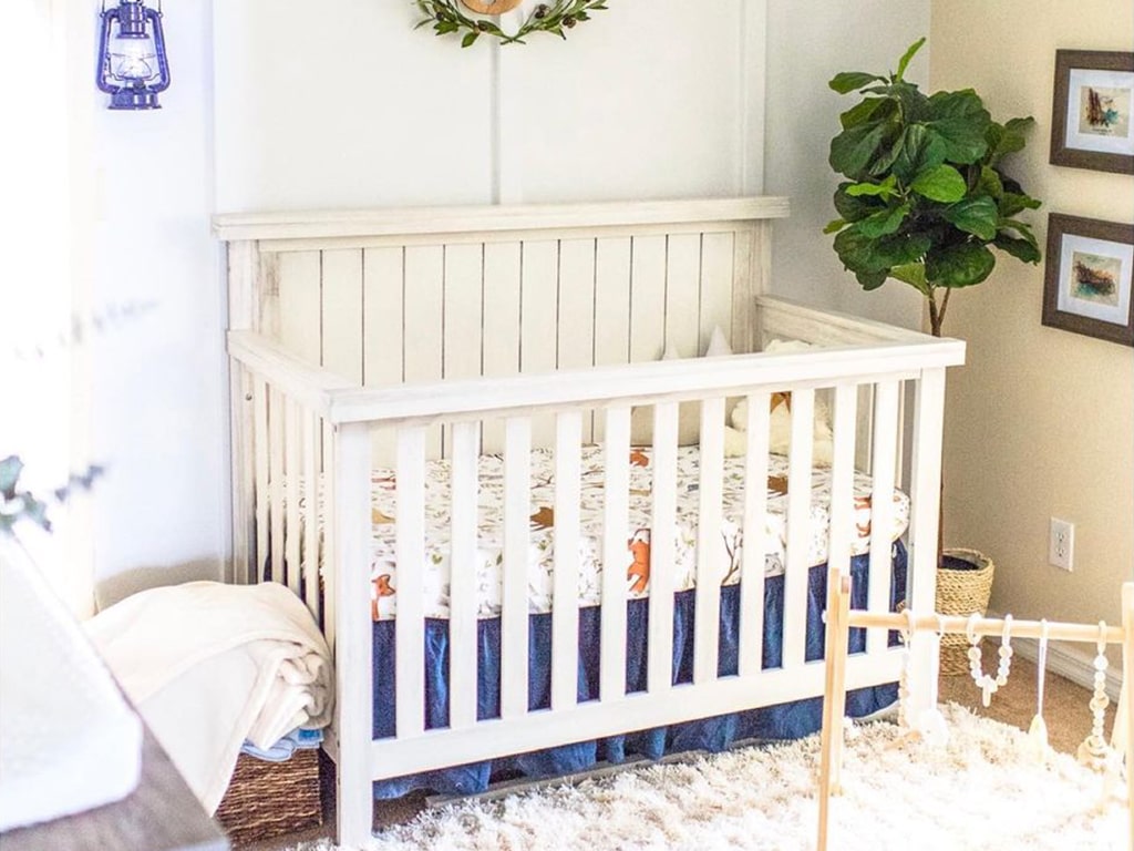 Sweetpea Baby Redwood 4-in-1 Convertible Crib