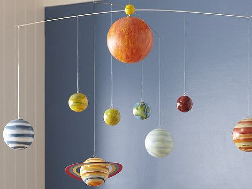 Solar System Chandelier or Hanging Ceiling Adornments