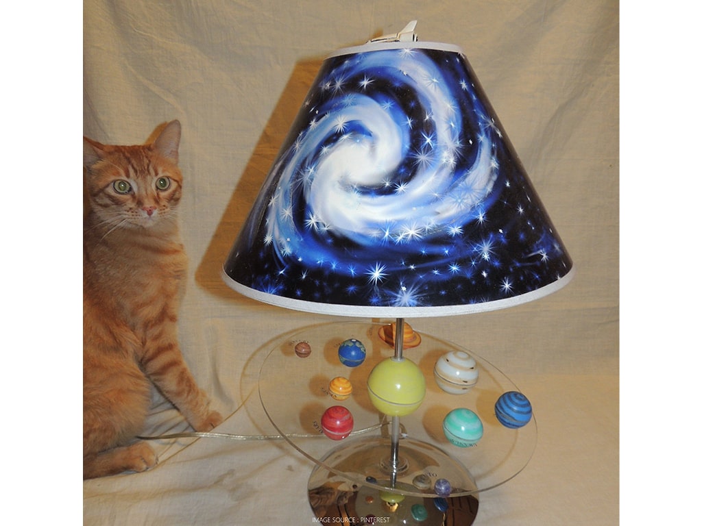 LED Night Lamp with Star Pattern