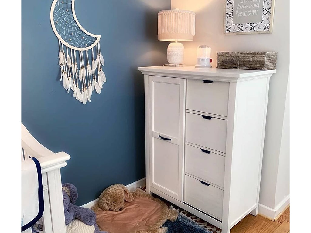 Moon-Shaped Dream Catcher