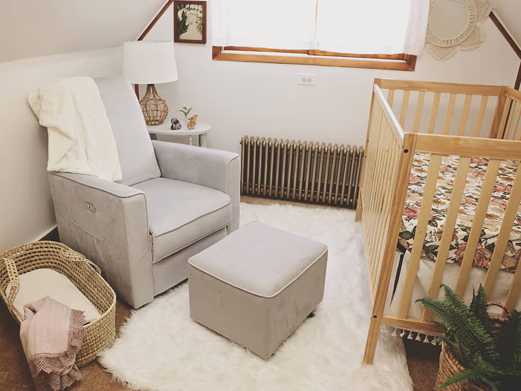 Evolur Harlow deluxe power glider recliner