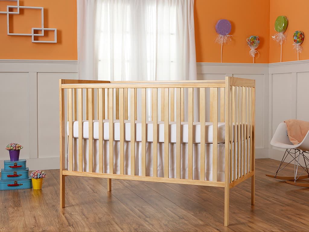 Dream On Me Natural Wood Crib