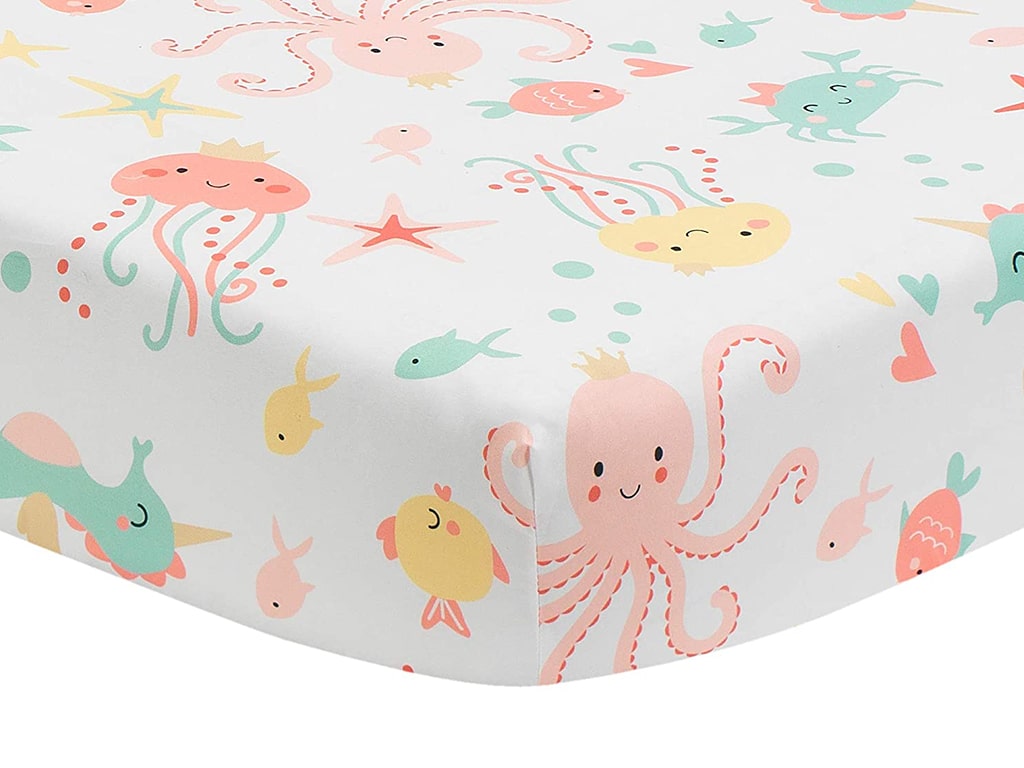Bedtime Originals Ocean Mist Fitted Crib Sheet