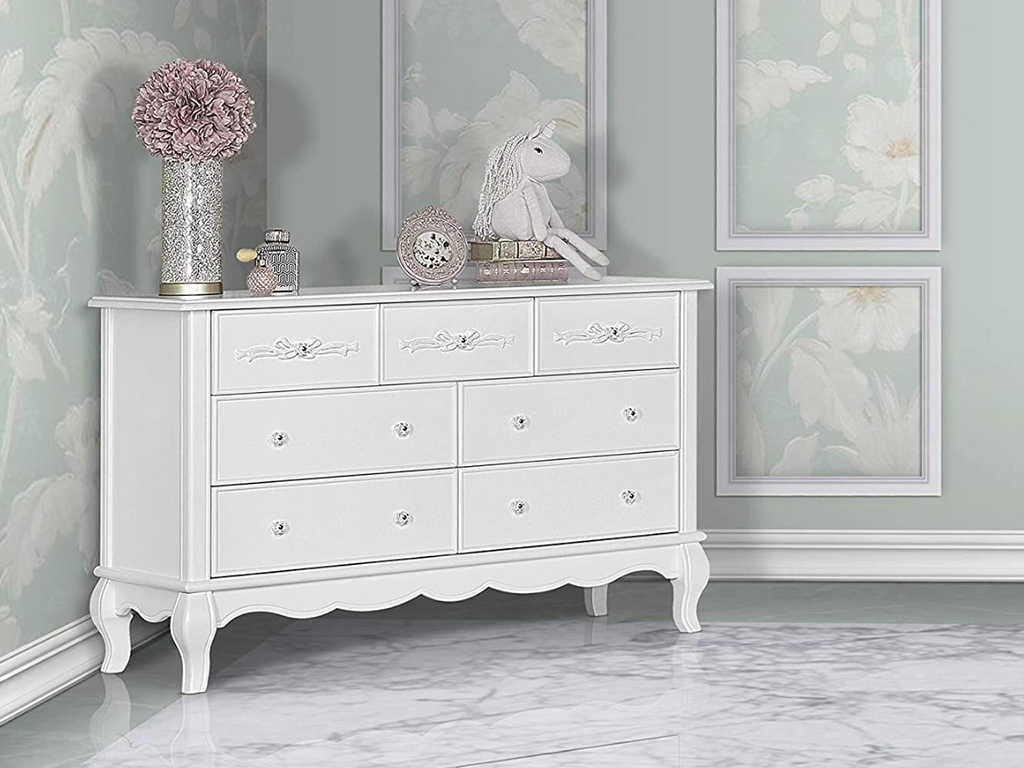 Evolur Aurora Double Dresser Evolur Aurora Double Dresser