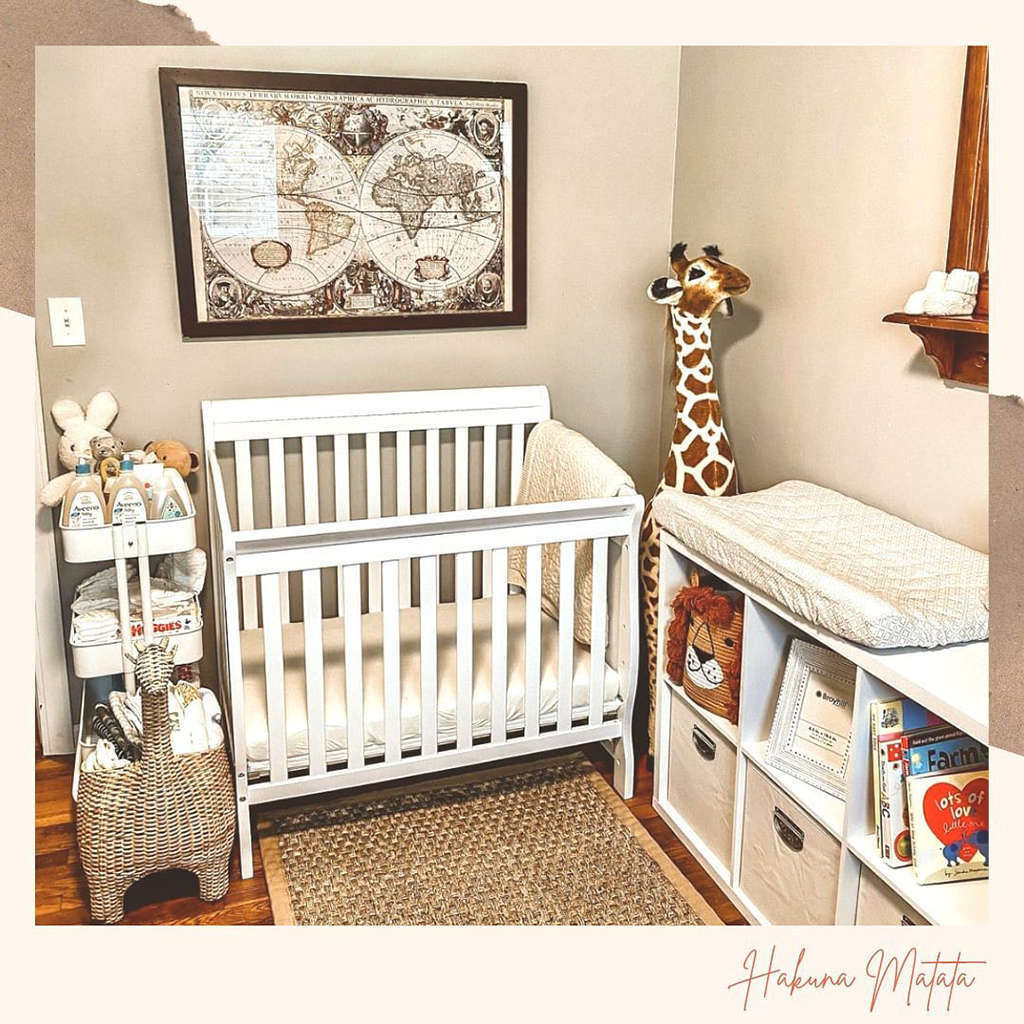 Aden 4 in 1 Convertible Mini Crib