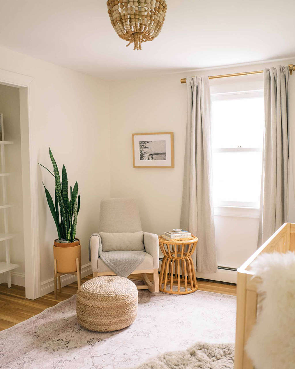 Natural Poufs or Ottomans