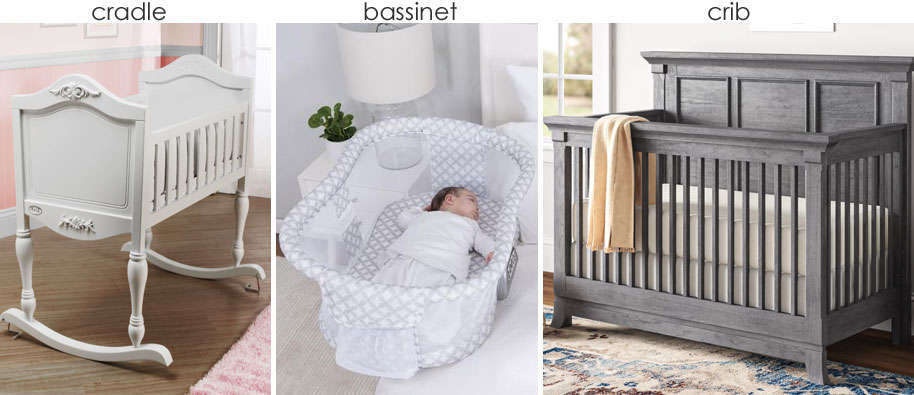 Cradle For Newborn, Bassinet & Crib