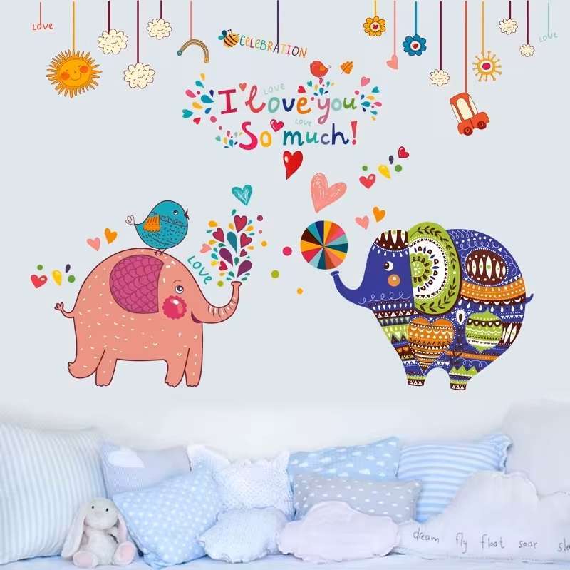 Boho Elephant Nursery