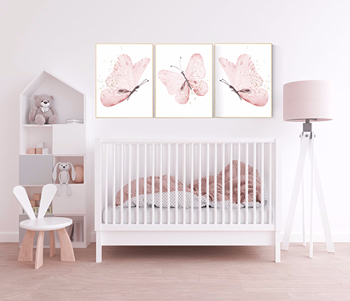 Butterfly-Themed Nursery