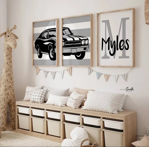 Car-Themed Nursery